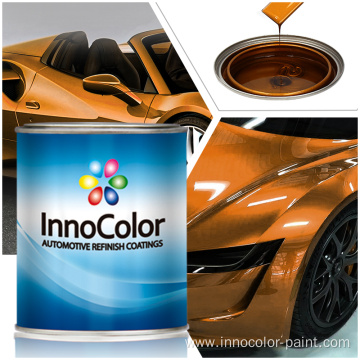 Auto body paint yellow black white red pearl